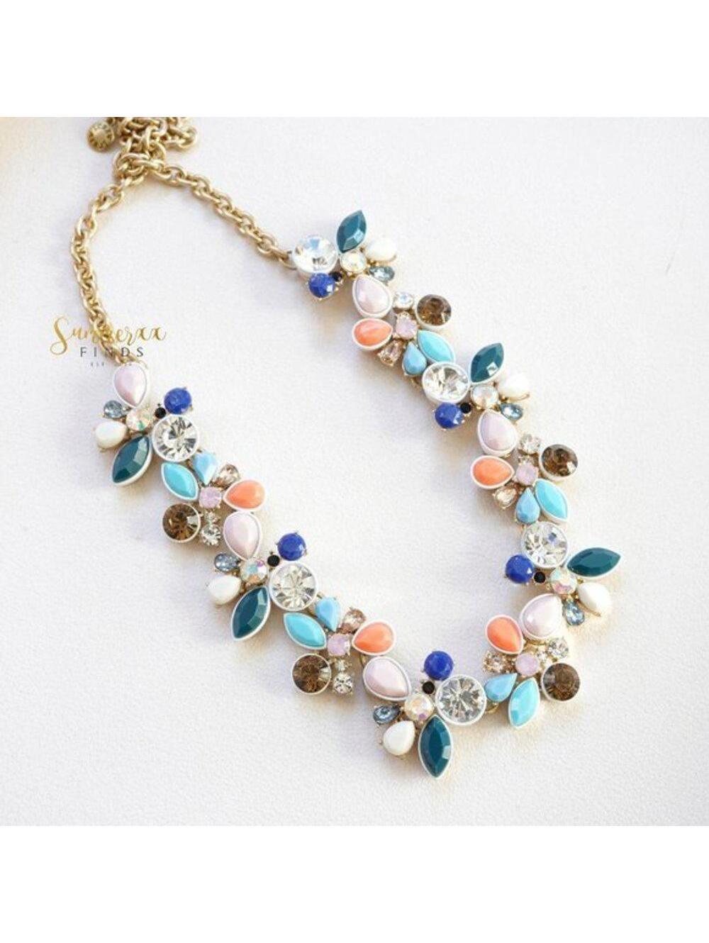 J.Crew Mixed Pastel Brulee Necklace